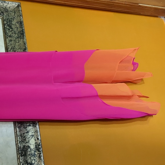 BAR III FUSCHIA/ORANGE DRESS - Picture 9 of 10